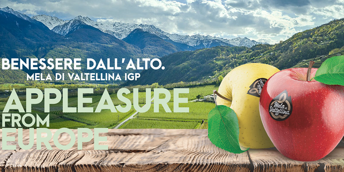 La mela di Valtellina IGP si presenta all'Europa con il progetto MAME